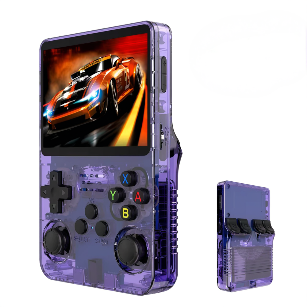 Retro portable console with 10000 video games