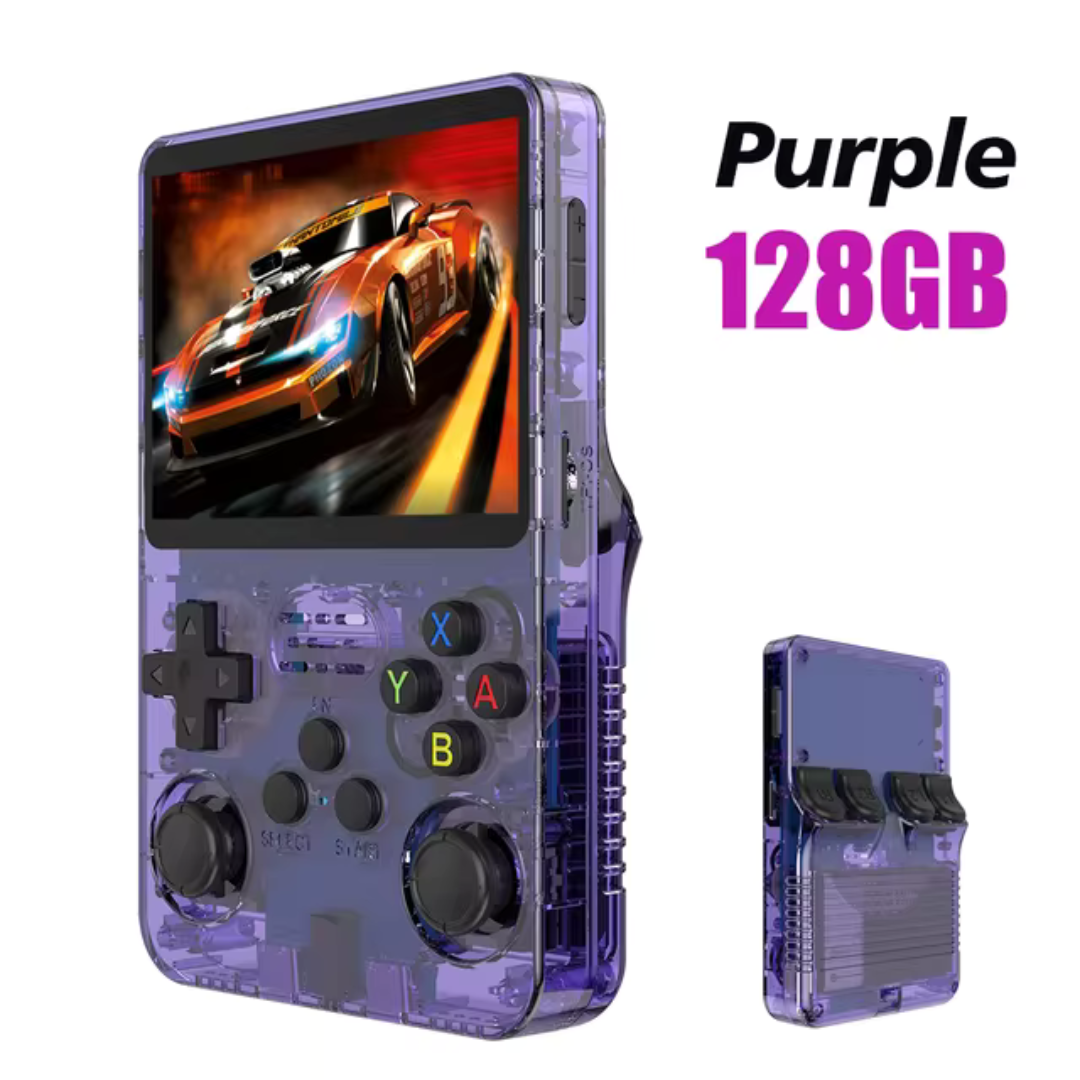 Retro portable console with 10000 video games